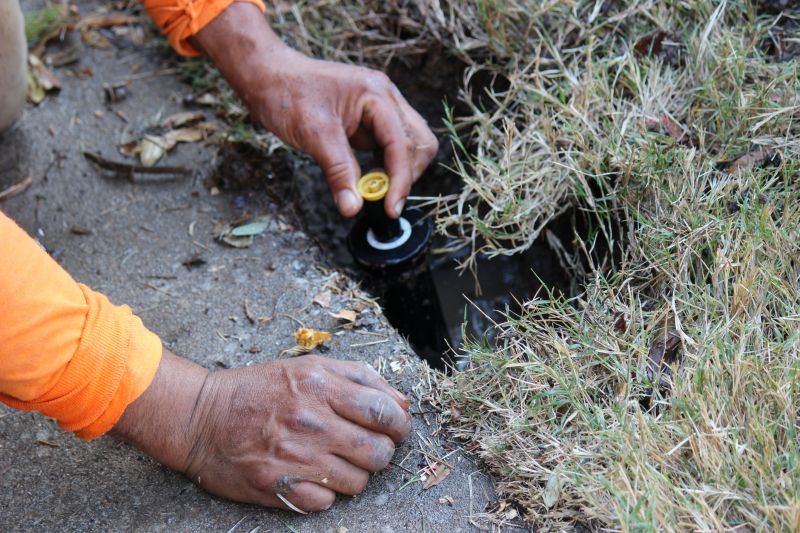 Grass Sprinkler Repair in Ventura County, CA