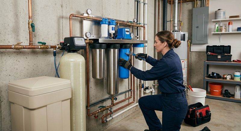 Water Filtration Installation in Indianapolis, IN